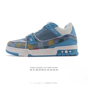 Louis Vuitton Trainer Sneaker Low Top Fashion Casual Shoes