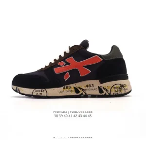 Premiata Steven Low-Top Sneakers Italian Leather Casual Shoes