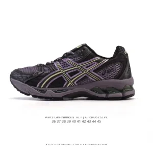 ASICS Gel-Nimbus 10.1 Min-Nano Retro Running Shoes Grey 3M Mesh