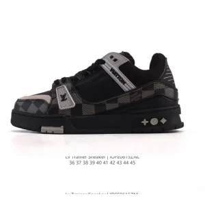 Louis Vuitton Trainer Sneaker Low Top Luxury Fashion Sneakers for Men and Women