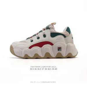 FILA Women's 2025 New Cat Paw Chunky Sole Retro Sneakers