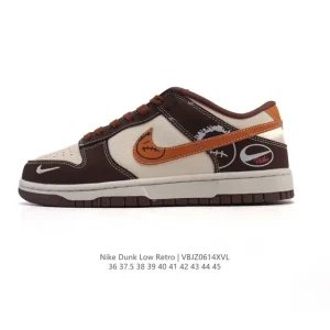 Nike Dunk Low Retro Vintage Basketball Sneakers