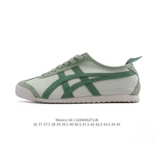 ASICS Onitsuka Tiger Mexico 66 Classic Retro Leather Sneakers