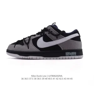 Nike SB Dunk Low Pro Vintage Leather Skate Shoes for Men and Women