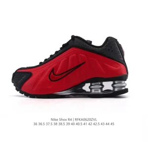 Nike Shox R4 Metallic Running Shoes with Shox Technology