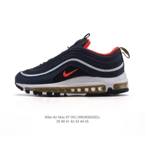 Nike Air Max 97 Low Top Running Shoes with Visible Air Cushion