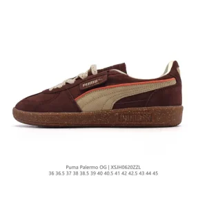 PUMA Palermo OG Army Trainer Low-Top Sneakers for Men and Women