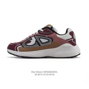 Dior D-Connect Chloroprene Rubber Sneakers Thick Sole Dad Shoes