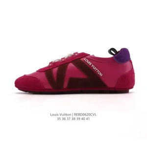 Louis Vuitton Trainer 2028 Ballet Retro Vintage Leather Shoes