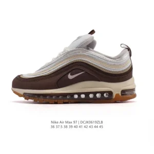 Nike Air Max 97 Low Cut Running Shoes with Visible Air Cushion