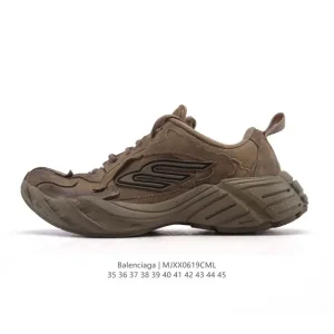 Balenciaga Men and Women Thick Sole Platform Sneakers