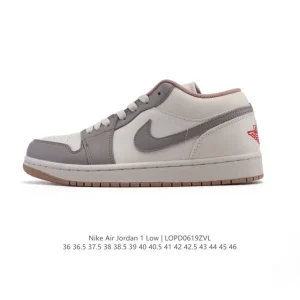 Jordan Air 1 Low Retro Classic Leather Sneakers