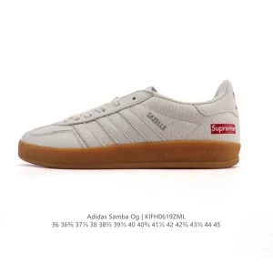 Adidas Samba Og Shoes Classic White Leather Sneakers for Women and Men