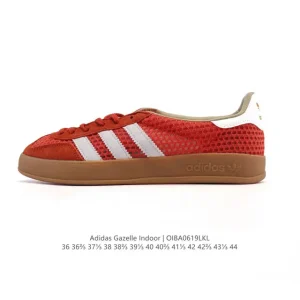 Adidas Originals Gazelle Indoor Retro Sneakers with Gum Sole