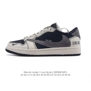 Jordan Air 1 Low OG SP Military Blue Reverse Swoosh 2025 Snake Year Edition