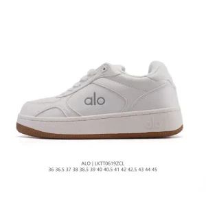Alo Yoga Recovery Mode Minimalist White Sneakers for Men and Women