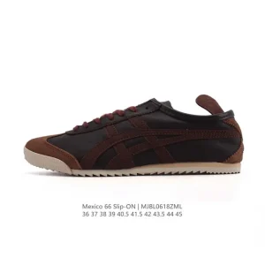 ASICS Onitsuka Tiger Mexico 66 Classic Leather Retro Sneakers