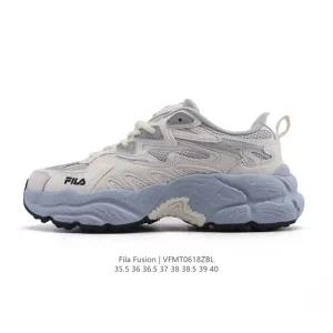 Fila Fusion Chunky Sole Women's Sneakers White Fashion Streetwear