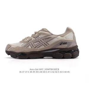 ASICS GEL-NYC Retro Street Style Thick Sole Running Shoes 2025 New
