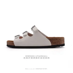 Birkenstock Arizona Three Strap Leather Sandals for Men and Women