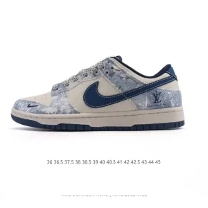 Louis Vuitton x Nike SB Dunk Low Pro Men's Women's Retro Skate Shoes