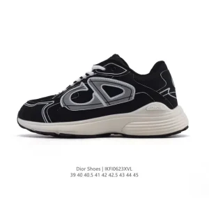 Dior D-Connect Chloroprene Rubber Sneakers with Star Sole