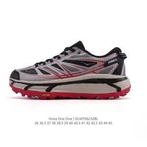 Hoka One One x Moncler Collaboration Thick Sole Hiking Shoes for Men
