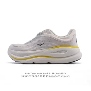 HOKA Bondi 9 Men's and Women's Lightweight Cushioned Running Shoes