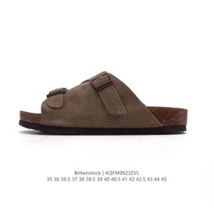 Birkenstock Arizona Soft Footbed Leather Sandals for Men and Women