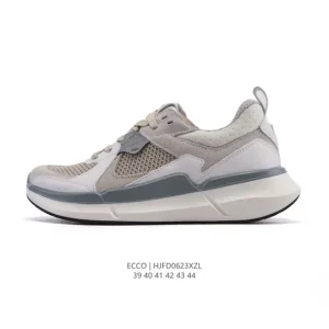 ECCO Men's Outdoor Hiking Shoes Lightweight Breathable Casual Sneakers