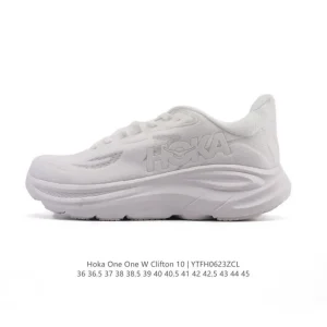 HOKA Clifton 10 Men's and Women's Lightweight Cushioned Running Shoes