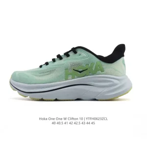HOKA Clifton 10 Men's Lightweight Cushioned Running Shoes