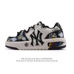 MLB Chunky Liner Basic Streetwear Sneakers for Men and Women
