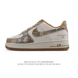 Louis Vuitton x Nike Air Force 1 '07 Low White Sneaker