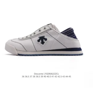 Descente Chron Retro Canvas Sneakers for Men and Women