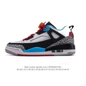 Jordan Spizike Low Houston Oilers Inspired Low Top Basketball Shoes