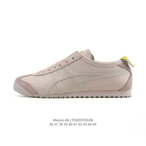 ASICS Onitsuka Tiger Mexico 66 Classic Retro Leather Sneakers