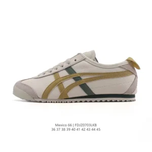 ASICS Onitsuka Tiger Mexico 66 Classic Retro Leather Sneakers