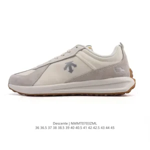 Descente Chron Retro Canvas Sneakers for Men and Women