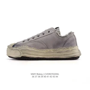 Mmy Maison Mihara Yasuhiro Original Sole Canvas Low Blakey Sneakers