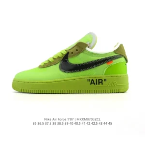 Off-White x Nike Air Force 1 'MCA' Low Top Sneakers