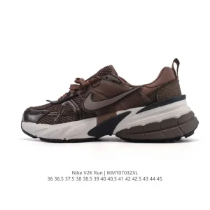 Nike V2K Run Retro Running Shoes with Cushioning and Stability