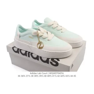Adidas Labcourt Lifestyle Shoes with Chunky Sole and Suede Upper