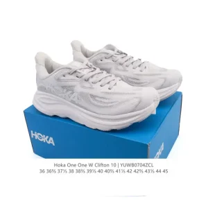 HOKA Clifton 10 Men's Women's Lightweight Cushioning Road Running Shoes