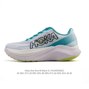 HOKA Mach 6 Supercritical EVA Lightweight Racing Trainer for Advanced Runners