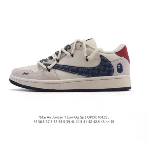 Nike Air Jordan 1 Low OG SP Military Blue Snake Year 2025 Reverse Swoosh