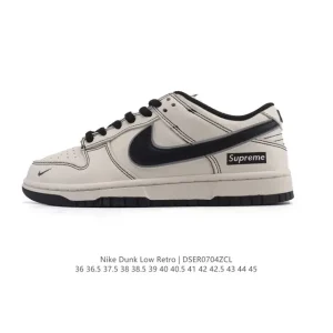 Nike Dunk Low Retro Vintage Basketball Skateboarding Shoes for Men and Women