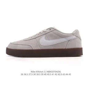 J.Crew x Nike Killshot II Leather Sneakers in Cream White and Gum Sole