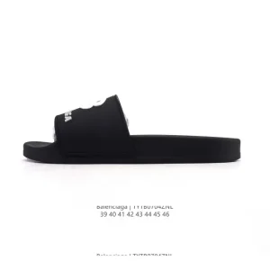 Balenciaga Pool Slides Summer Fashion Men's Slippers