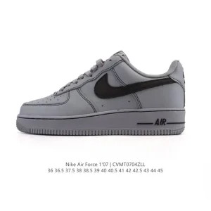Nike Air Force 1 Low White Leather Sneakers for Men and Women